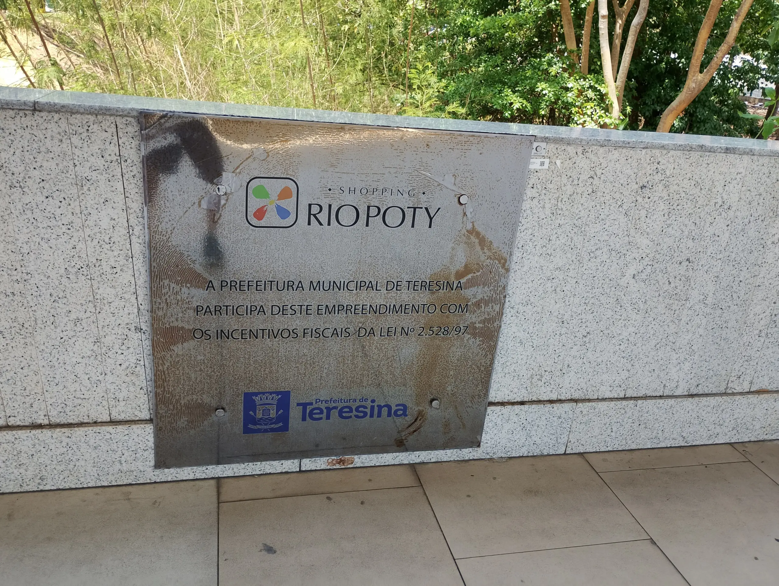 Shopping Rio Poty, em Teresina, em frente ao qual ocorreu o Bloquinho 22 em Teresina