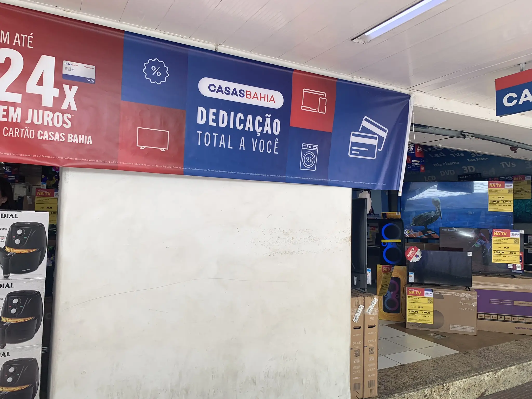 Casas Bahia em recuperação judicial: interior de loja da rede em Nova Friburgo (RJ)