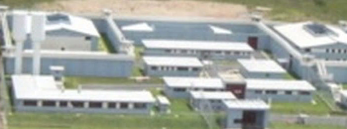Pavilhões da penitenciária de Patrocínio, unidade do detento Renato Ordelario