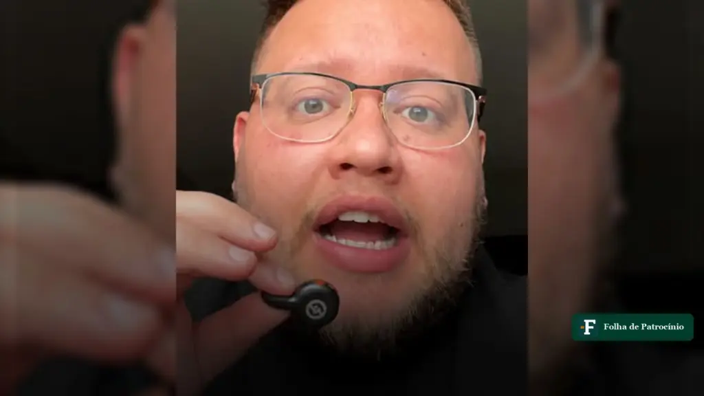 Imagem do vídeo do influenciador Gabriel Silva, em reprodução, em matéria sobre demitir funcionário por voto