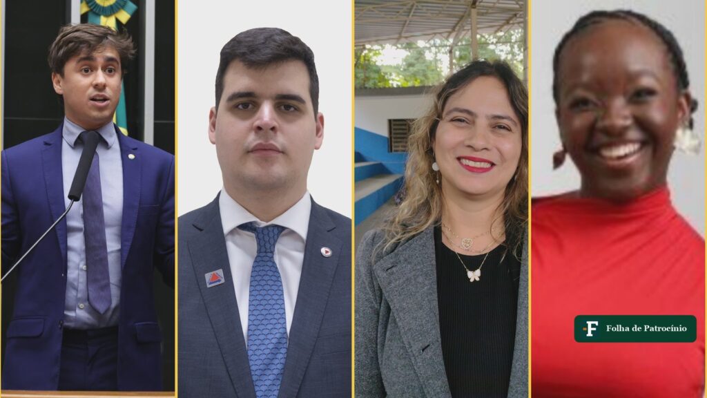 Quatro deputados eleitos em Minas pela conta da Folha: Nikolas Ferreira, Bruno Engler, Beatriz Cerqueira e Ana Elisa