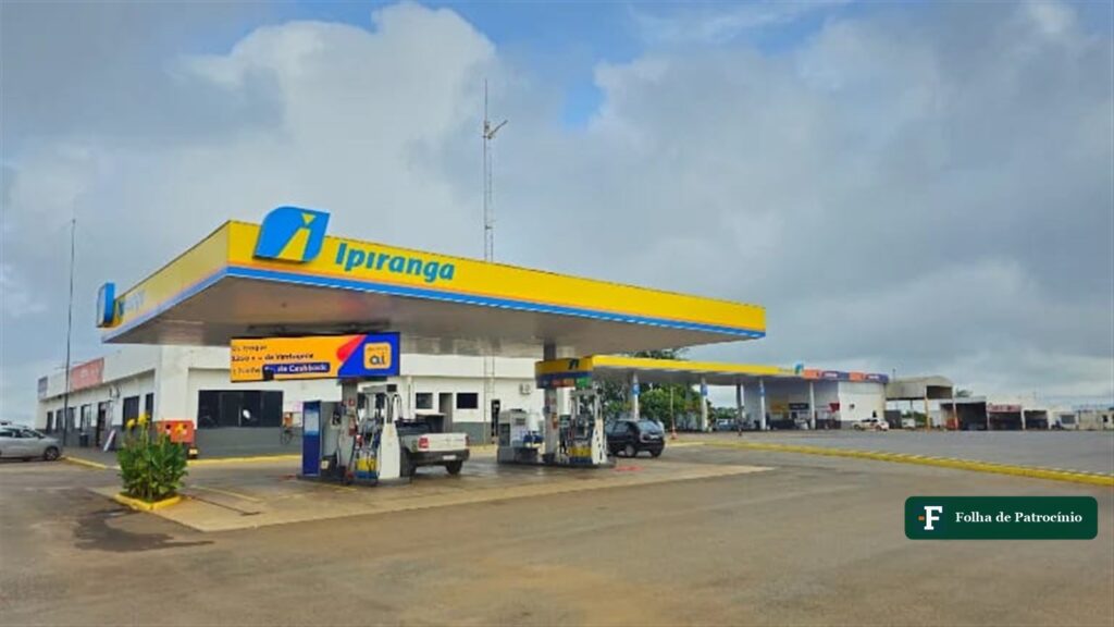 Posto de combustível na BR-365, em Patrocínio, que recebe a ação Saúde na Estrada