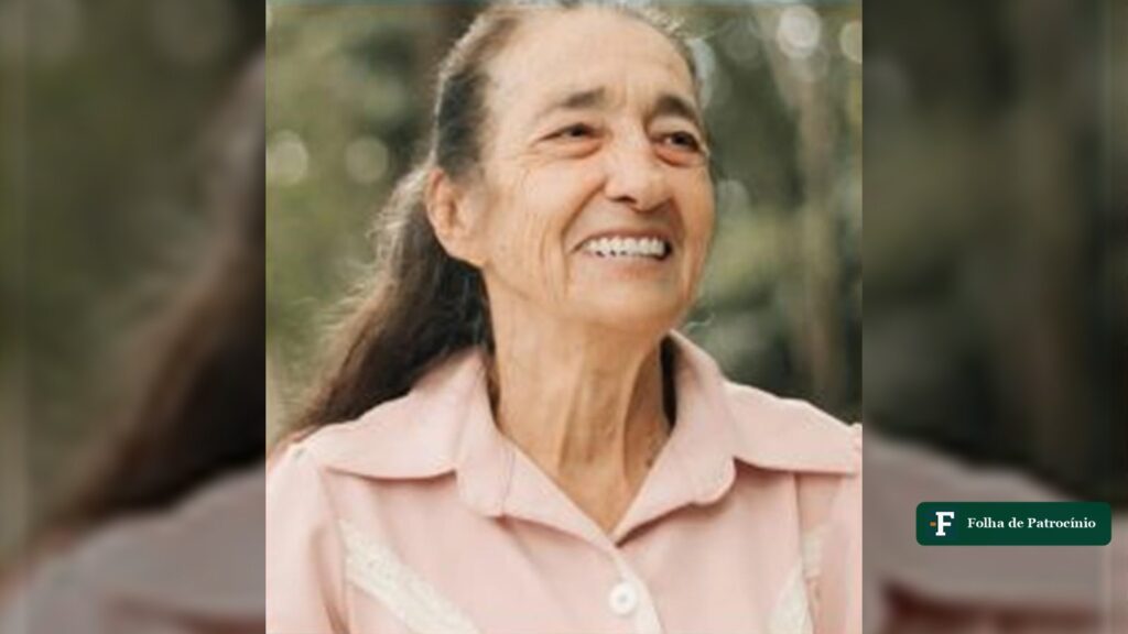 Retrato de Laura Marques de Morais, de 76 anos, divulgado pela Funerária São Pedro e Príncipe da Paz com a nota de falecimento. Foto: divulgação/Funerária São Pedro e Príncipe da Paz