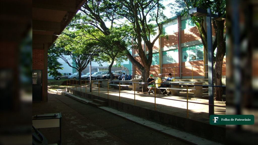 Campus da UFU, em Uberlândia, onde estudantes fizeram o ato Universidade com Lula
