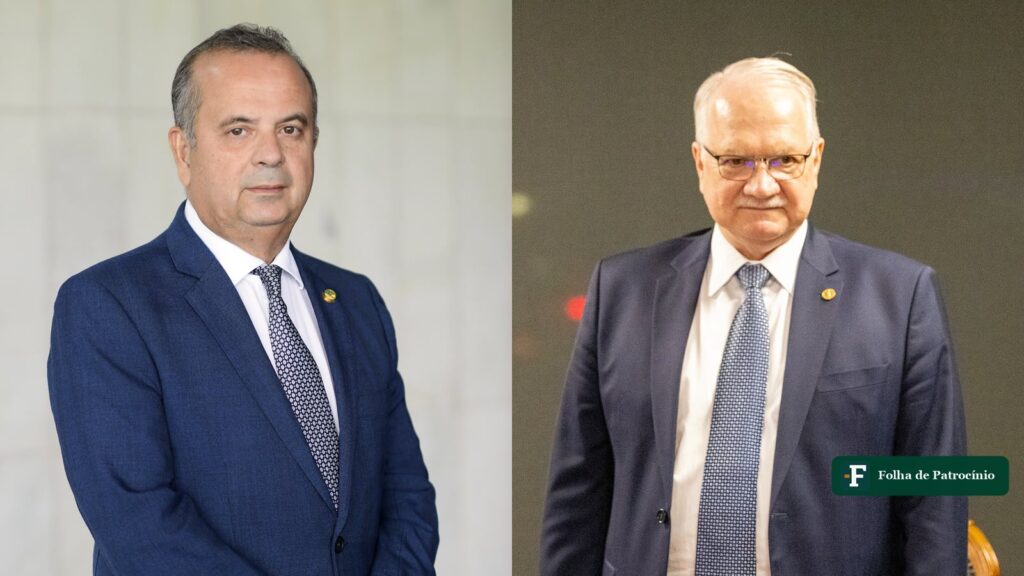 Marinho e Fachin, senador Rogério Marinho e ministro Edson Fachin