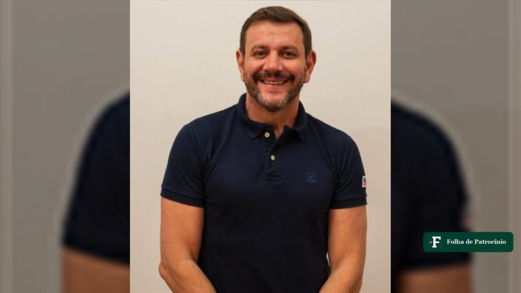 Padre Márcio Ruback, reitor do Santuário Basílica de Nossa Senhora da Abadia, em Romaria, em foto de divulgação sobre a alta do padre Márcio da UTI