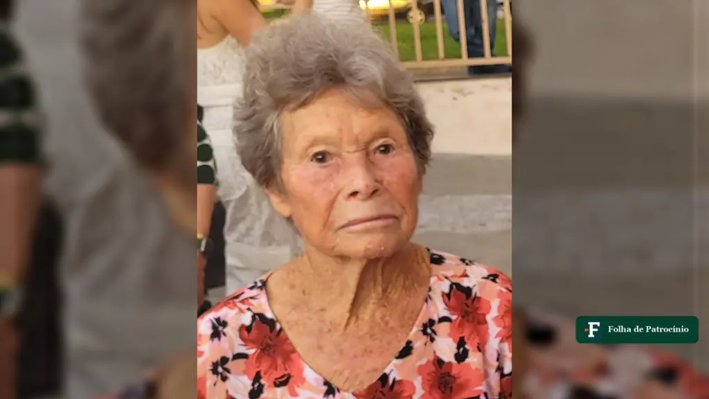 Dinoria Fernandes de Jesus, que morreu aos 88 anos em Patrocínio, em retrato