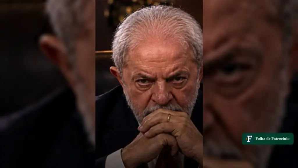 Lula com as mãos unidas diante do rosto, imagem da matéria sobre a dívida bruta do Brasil