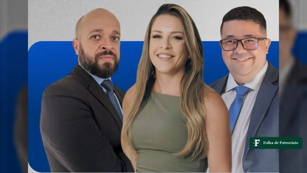 Advogados Luiz Milton e Bruna Montemor e o contador Rodrigo Almeida, palestrantes do encontro sobre a escala 5x2 em Patrocínio