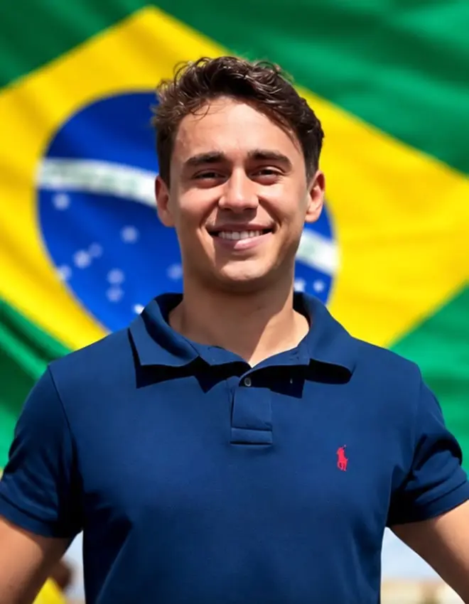 Deputado Nikolas Ferreira, autor do projeto sobre exames particulares no SUS