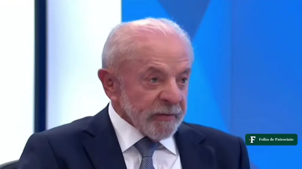 Presidente Lula durante a entrevista ao Jornal Nacional de 15 de outubro de 2026, em que falou sobre a festa de Vorcaro em Londres