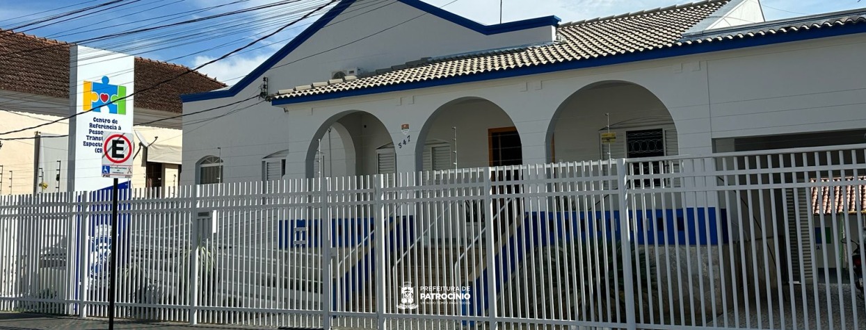 Prédio do Centro de Referência do Transtorno do Espectro Autista, citado na festa do Dia das Crianças de Patrocínio