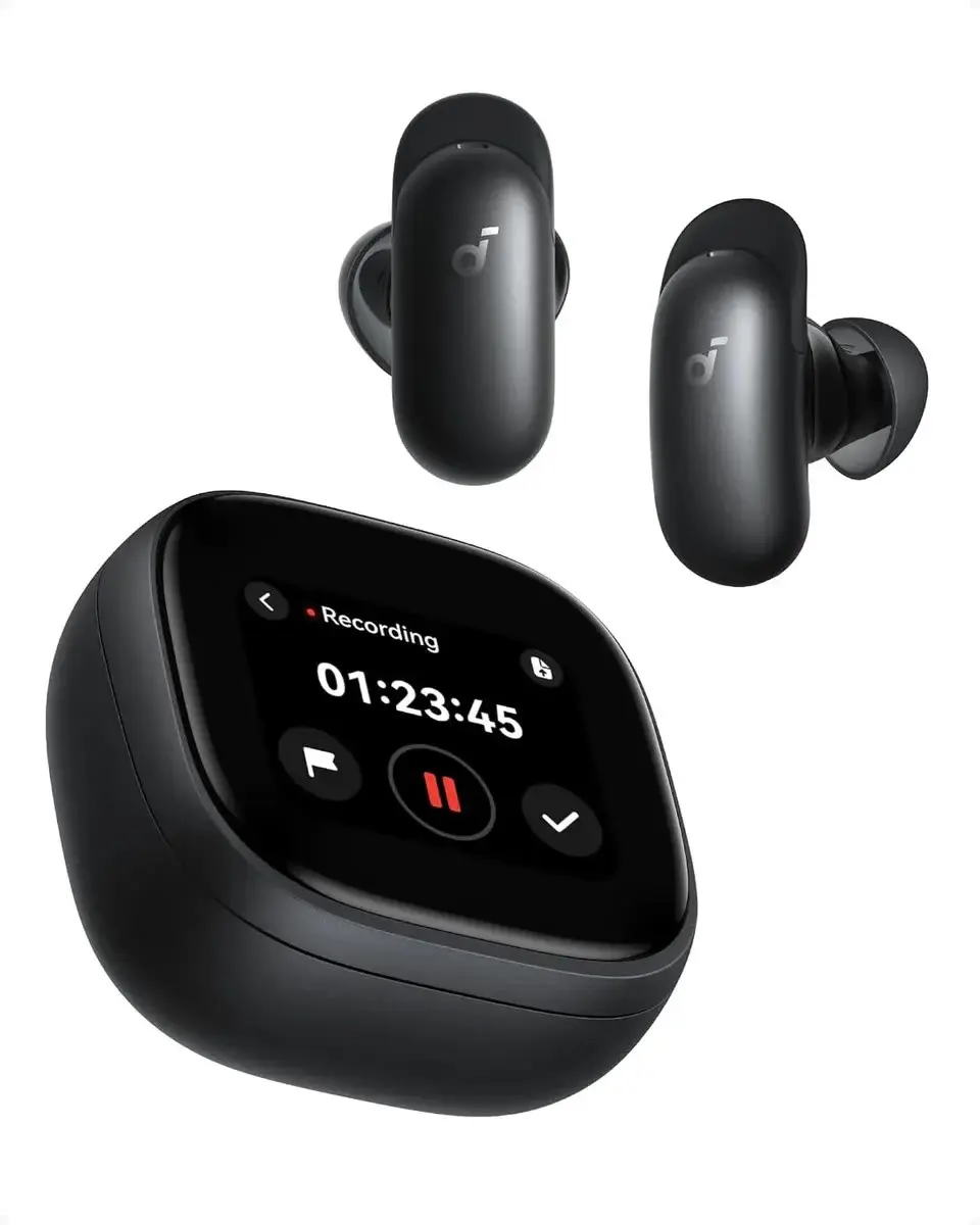 Anker Soundcore Liberty 5 Pro Max, um dos fones com visual futurista à venda no Mercado Livre