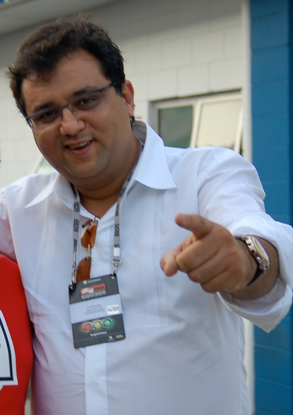 O apresentador Geraldo Luís em foto de 2008