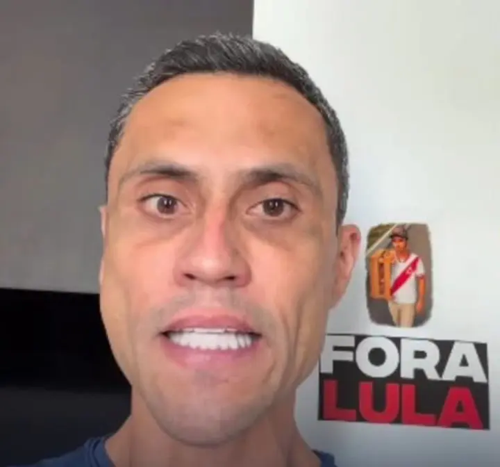 Gleidson Azevedo, deputado federal eleito, em quadro de vídeo publicado nas redes sociais