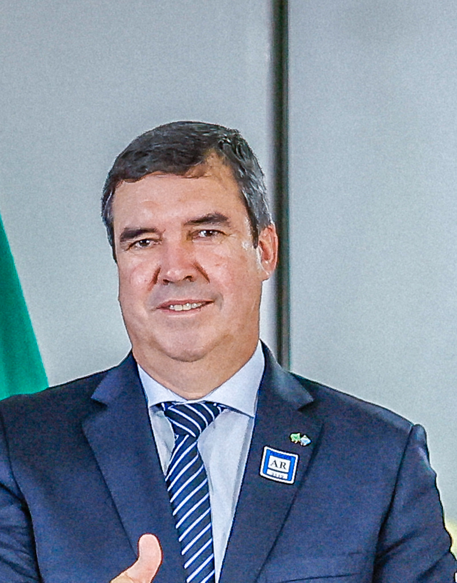 Eduardo Riedel, reeleito governador de Mato Grosso do Sul no primeiro turno