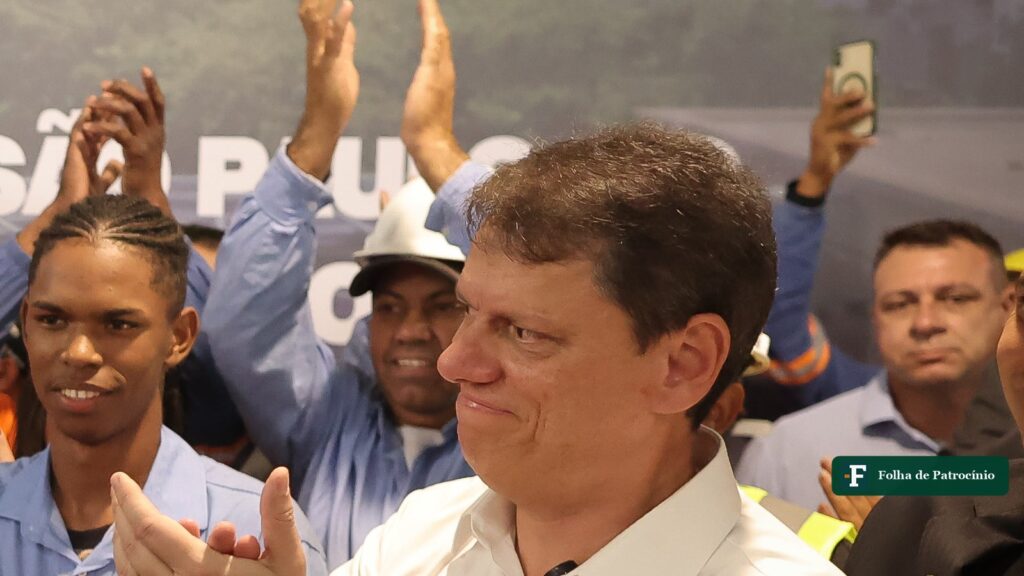 Tarcísio de Freitas, reeleito governador de São Paulo no primeiro turno