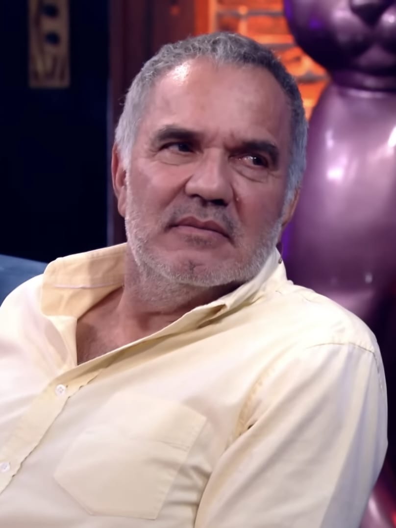 O ator Humberto Martins em programa de TV em 2025
