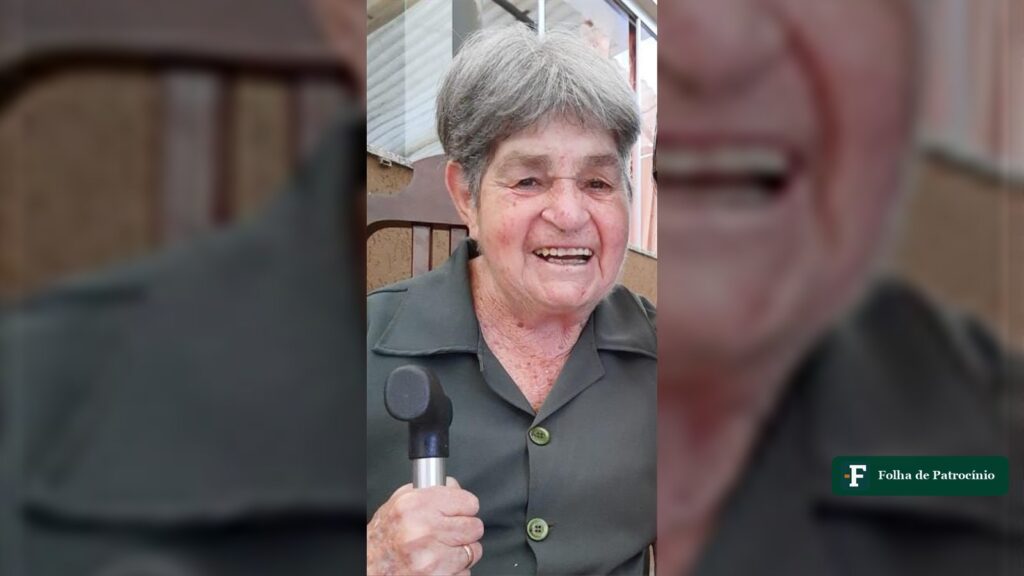 Idalina Xavier da Silva, a Nene, de 77 anos, moradora de Patrocínio