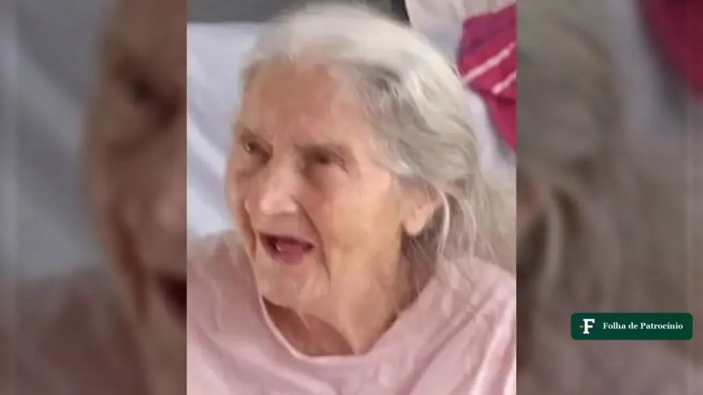 Joana Ferreira de Paula, que morreu aos 82 anos, em retrato