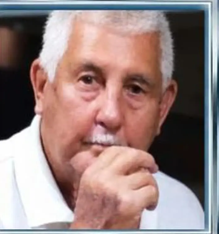 Joel Felipe, aos 81 anos, em foto divulgada pela funerária com a nota de falecimento