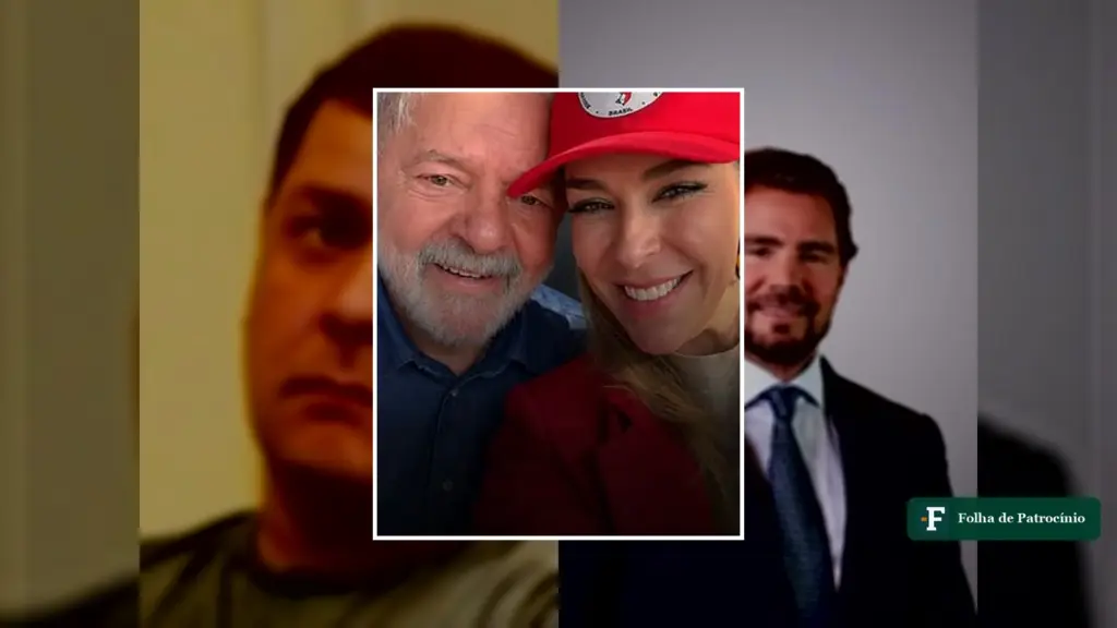 Roberta Luchsinger ao lado de Lula em foto que alimenta a disputa sobre se o presidente conhece a lobista