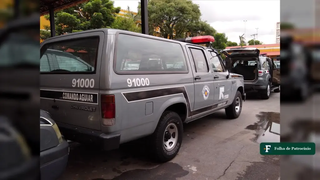 Viatura da Rota da Polícia Militar de São Paulo, em foto de arquivo, usada na matéria sobre a mansão Matsunaga