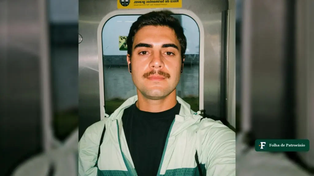 Morte de Marcelo Oliveira: retrato do engenheiro ambiental de 30 anos, de bigode, em foto de rede social