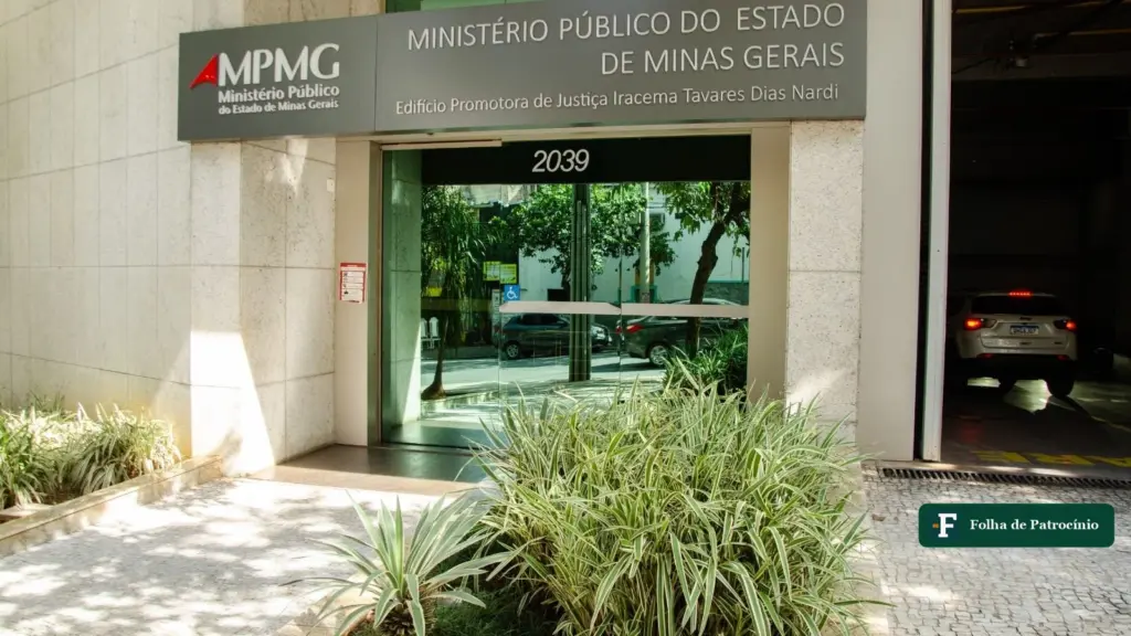 Fachada da sede do Procon-MPMG em Belo Horizonte, órgão que aplicou a multa ao Agibank por crédito consignado