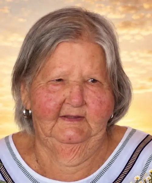 Olicia Costa Silva, aos 82 anos, em foto divulgada pela funerária com a nota de falecimento