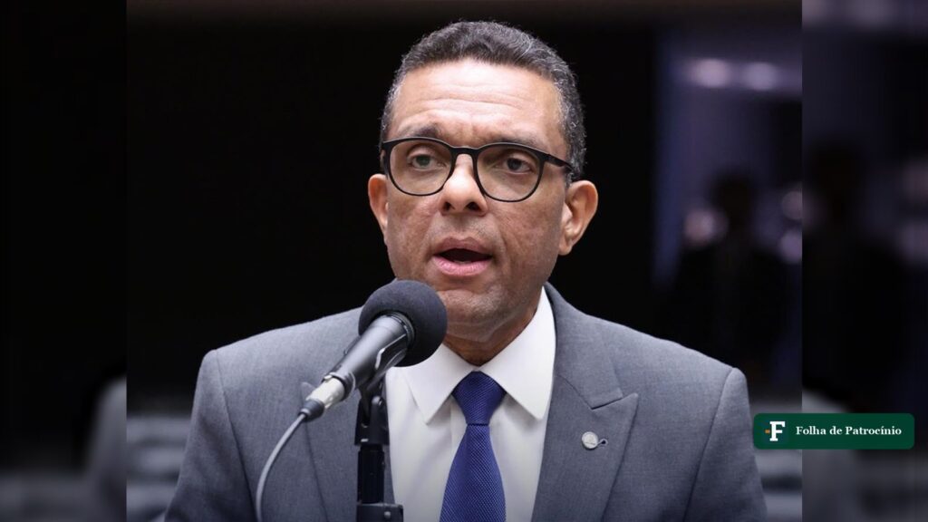 Otoni de Paula discursa no plenário da Câmara dos Deputados. Foto: reprodução