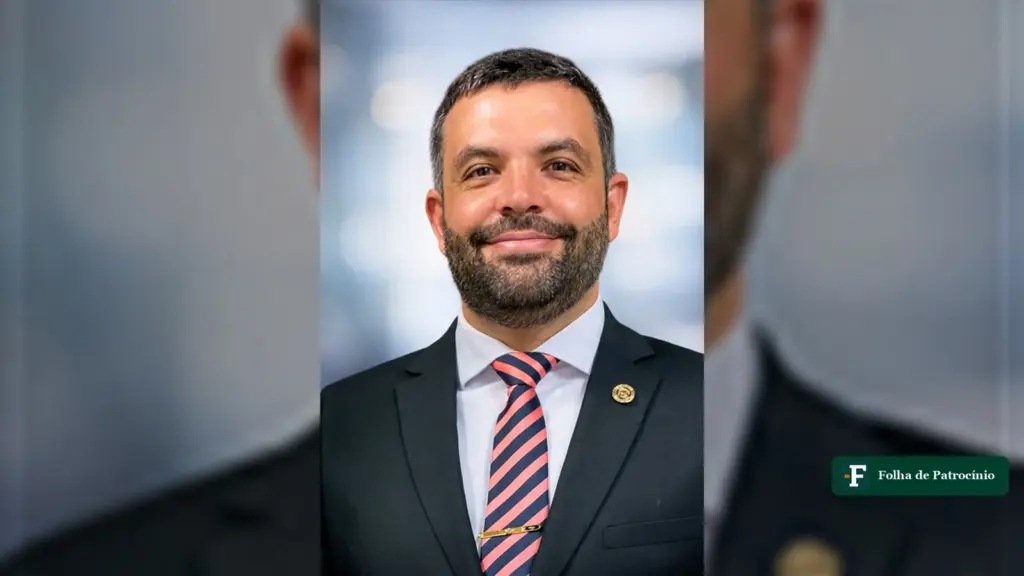 Papai Noel em Patrocínio: retrato do presidente da ACIP/CDL, Thiago Batista de Almeida