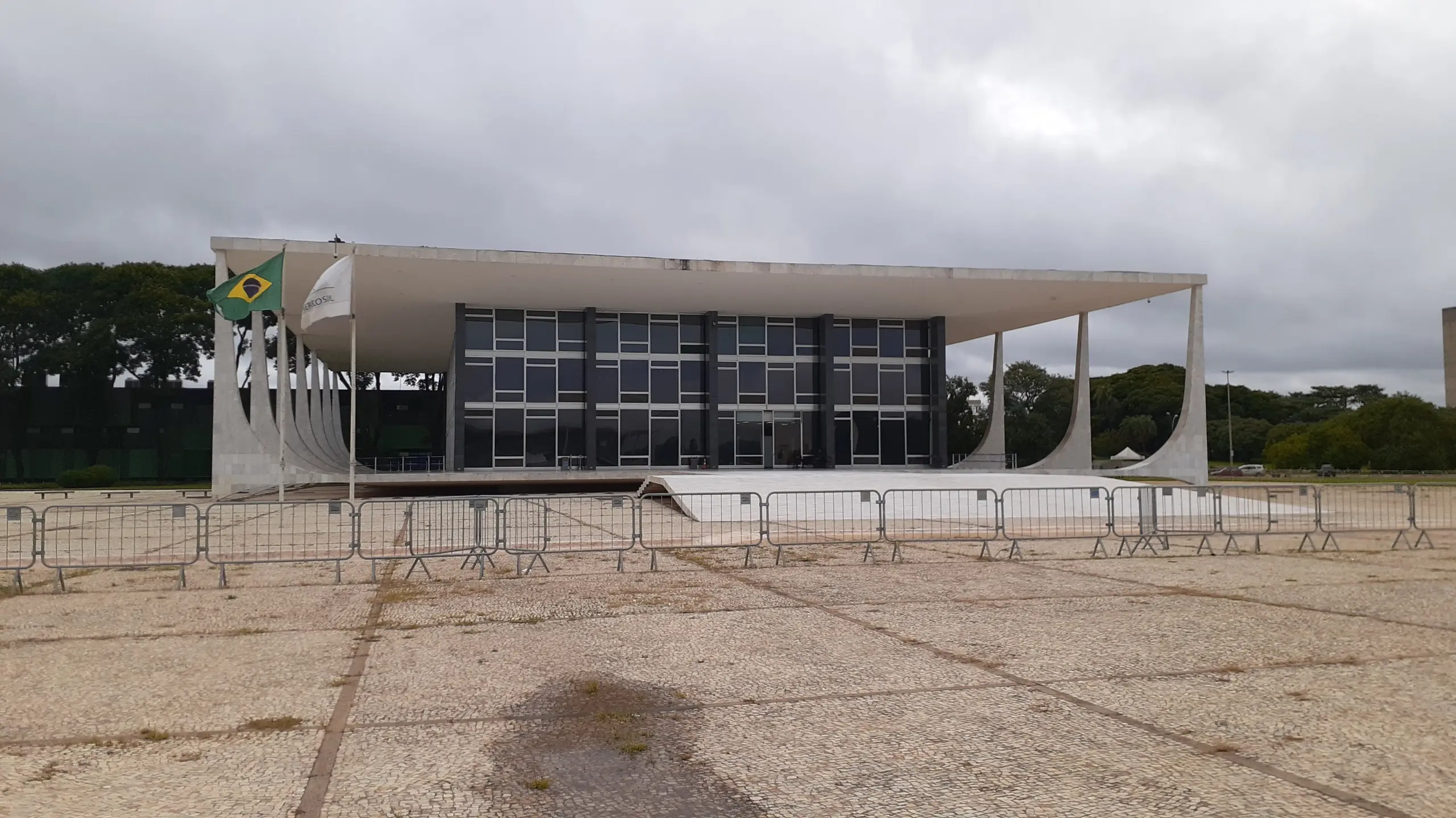 Fachada do Palácio do Supremo Tribunal Federal, em Brasília, onde o ministro Toffoli negou o pedido de Danilo Rezende