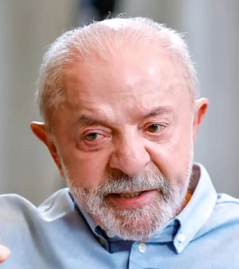 Quem não deve não teme: Lula durante entrevista no Palácio da Alvorada