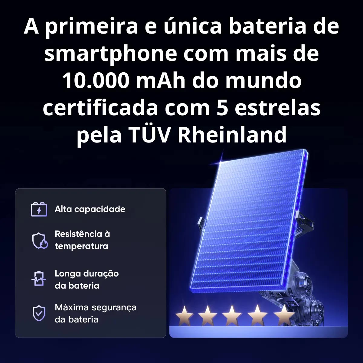 realme P4 Power com destaque para o carregamento de 80 W e a bateria de 10.001 mAh