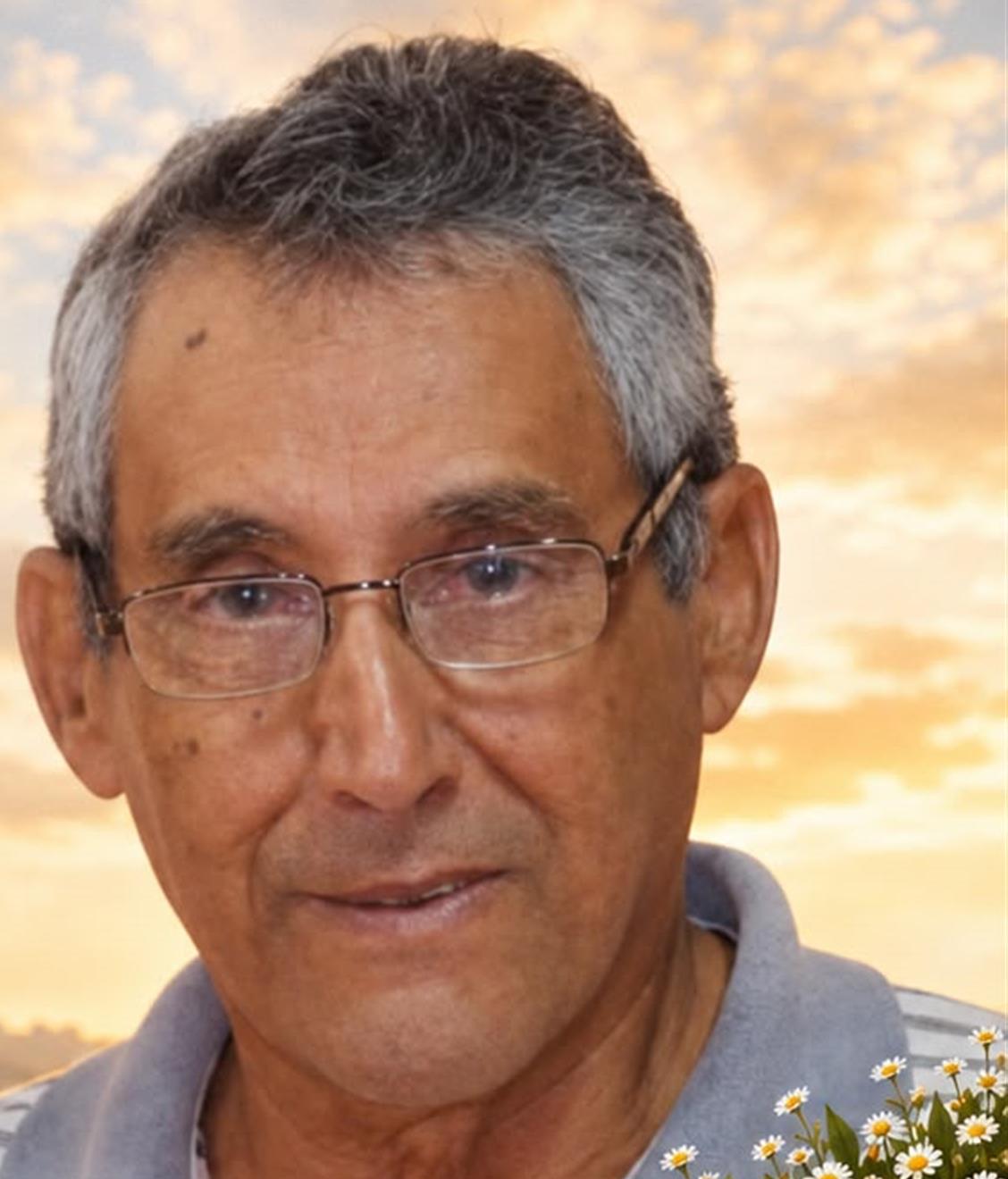 Donizete de Souza, aos 71 anos, em foto divulgada pela funerária com a nota de falecimento