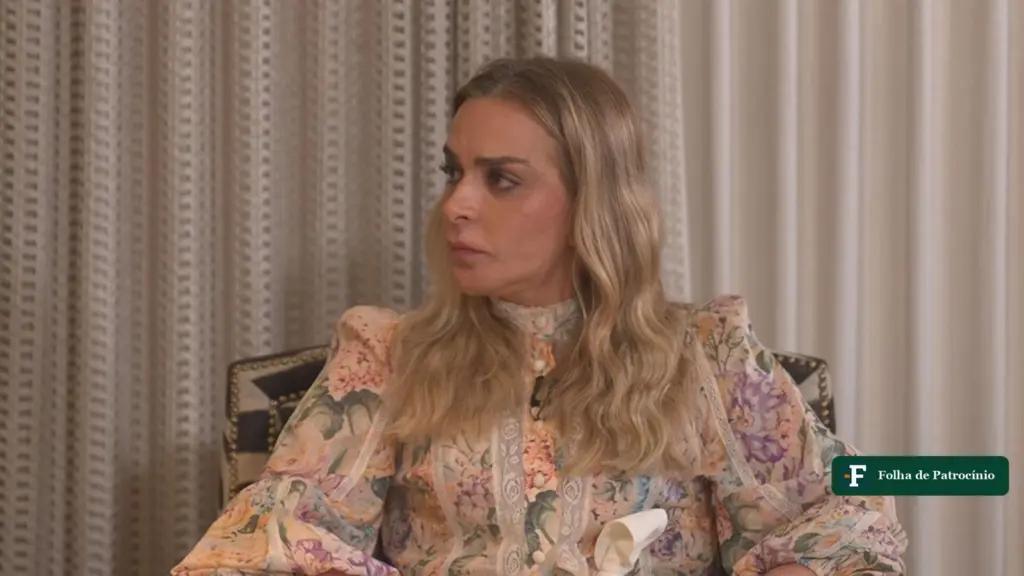 Roberta Luchsinger durante entrevista em que rebate Lula e fala em delação, caso investigado pela PF