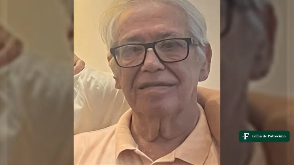 Retrato de Sebastião José Cortes, de 75 anos, divulgado pela Funerária Frederico Ozanam com a nota de falecimento