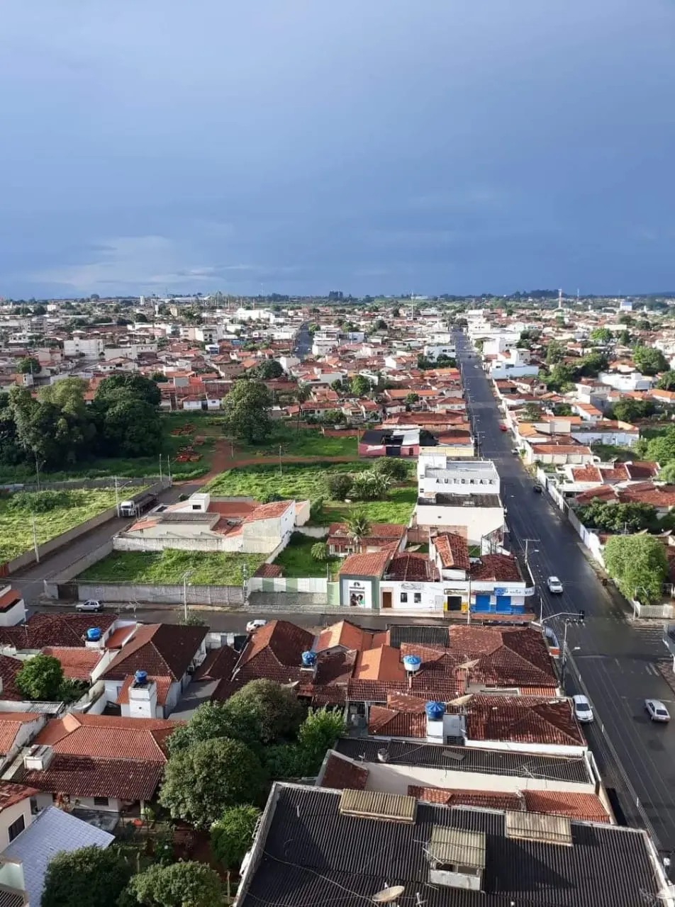 Vista da cidade de Monte Carmelo, no Alto Paranaíba, onde ocorreu o caso de tráfico em Monte Carmelo