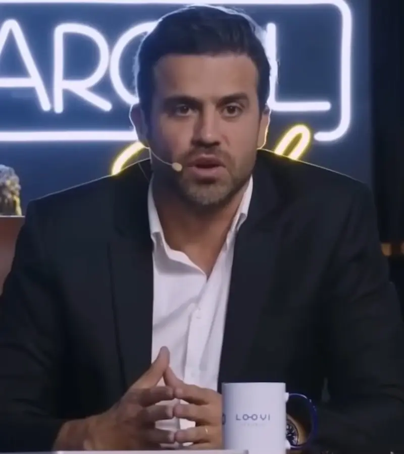 Pablo Marçal em entrevista; TSE vetou recomendação de posts de Nikolas e Marçal a não seguidores