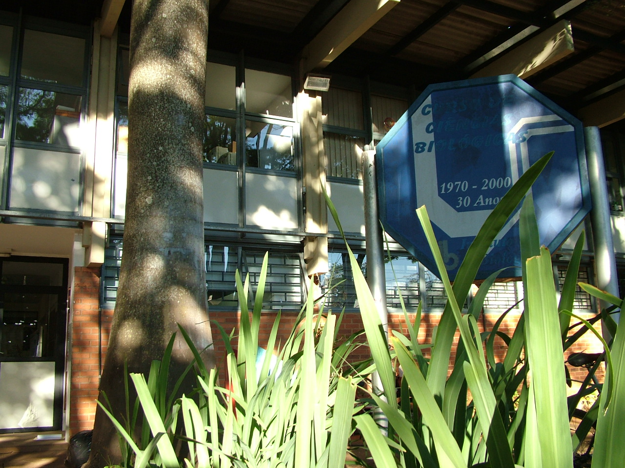 Prédio da UFU, em Uberlândia, no campus do ato Universidade com Lula